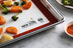 New Star Foodservice 36633 Commercial Grade Silicone Baking Mat Non-Stick Pan Liner, 8 x 12 Inch (Quarter Size)