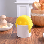 Ceramic Sponge Holder for Kitchen Sink - White Dish Sponge Caddy, Scouring Pads Drying Rack for Countertop