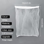 200 Pcs Sink Strainer Bags, Disposable Mesh Sink Filter Bag for Kitchen Sink, Filter Bag Sink Strainer Cover for Most Sizes of Floor Drain Kitchen Sink Bathroom (B-200PCS)