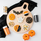 Sweets Indeed Sprinkles, 4 Pack, Edible Sprinkle Mix, Perfect for Cake Decorations, Baking, Ice Cream, Cookies, Cupcake Topper (Natural Halloween)