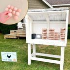120 Pack Bulk Egg Cartons, Clear Plastic Chicken Egg Holders, Egg Tray Carton Holder for Home & Kitchen, Farm & Market Use, An Eco-Friendly Egg Storage Solution, 12 Grids