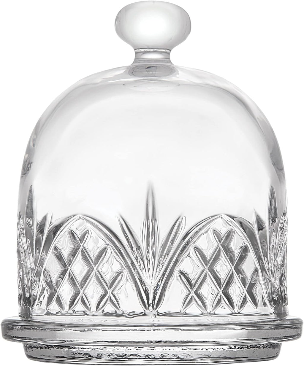 Godinger Serving Hostess Set - Butter Dish, Sugar and Creamer, Packet Holder, Cracker Tray - 5 Piece Set, Dublin Collection
