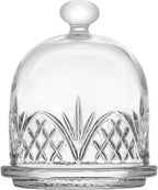 Godinger Serving Hostess Set - Butter Dish, Sugar and Creamer, Packet Holder, Cracker Tray - 5 Piece Set, Dublin Collection