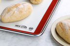 New Star Foodservice 36596 Commercial Grade Silicone Baking Mat Non-Stick Pan Liner, 17 x 25 inch (Full Size)