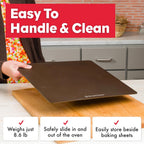 Brod & Taylor Bread Steel Max for Baking Bread & Cooking Pizza (14" x 14" x 0.15")