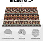 Bear Mountain Microfiber Dish Drying Mat for Kitchen Counter Vintage Rustic Dishes Pad Dish Drainer Rack Mats 18"x24" Absorbent Washable Reusable