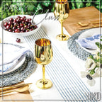 Vikko Décor Wine Glasses, Wine Glass, 14 Oz Fancy Wine Glasses With Stem For Red And White Wine, Durable Wine Glass, Dishwasher Safe, Wine Tasting, Set Of 12