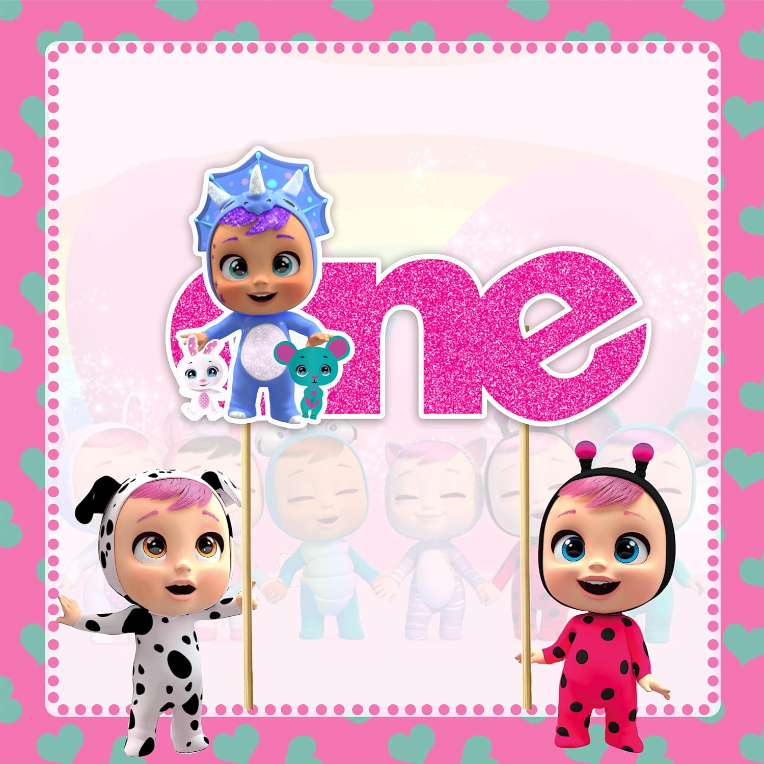 Seyal® Cri Babes One Cake Topper