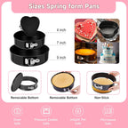 Cake Decorating Kit - Cake Turntable for Decorating with Baking Springform Pans, Cake Leveler, Numbered Piping Tips, 2 Spatulas, Baking Supplies Tools