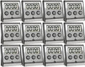 Elegant Digital Kitchen Timer - Stainless Steel Model eT-23, Super Strong Magnetic Back, Loud Alarm, Large Display, Auto Memory, Auto Shut-Off (12-Pack eT-23)