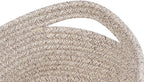CubesLand Small Storage Baskets for Shelf,Cube Organizer Basket Bin,Woven Baskets for Shelves,Soft Toys Storage Basket,Baby Nursery Basket Bin,Home Decor 12 x 8 x 5.11 inches Light Brown