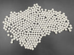 Edible White Pearl Sugar Sprinkles 3.53 oz, 7mm Candy Pearls Ideal for Baking, Cake and Cupcake Toppers, Cookie Decoration, Ice Cream Topping, Wedding Shower Valentines Halloween Christmas