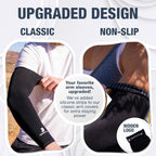 SportsTrail Cooling Arm Sleeves for Men & Women – Breathable, UV Sun Protection, Sports Arm Sleeves for Women, Men & Youth