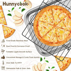 Cooling Racks - 3P Stackable Tall Baking Racks, 10 * 16 Inch Stainless Steel Wire Rack for Baking Sheet, Cooling Racks for Cooking and Baking, Oven and Dishwasher Safe