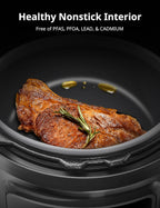 COMFEE’ Pressure Cooker 8 Quart with 16 Cooking Functions, Olla de Presion Non-Stick Pot Yogurt Maker Rice Cooker Slow Cooker Sauté Steamer, Healthy Ceramic Inner Pot