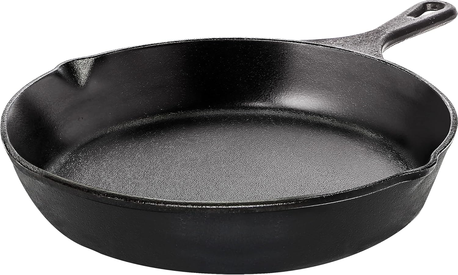 Utopia Kitchen Cast Iron Frying Pan 8 Inch, Cast Iron Chefs Pan, Pre Seasoned Skillet, Safe Grill Cookware for Indoor & Outdoor Use, Black