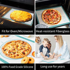 Non-Stick Silicone Baking Mat for Pastry, Dough Rolling, Cookie, Bread, Pie Crust - Nonslip Fondant Counter Mat, Oven Liner for Making Cookies, Macarons, Bread - Baking Essential Tools