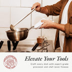 Made In Cookware - 2 Quart Stainless Steel Saucier Pan - 5 Ply Stainless Clad - Professional Cookware - Crafted in Italy - Induction Compatible