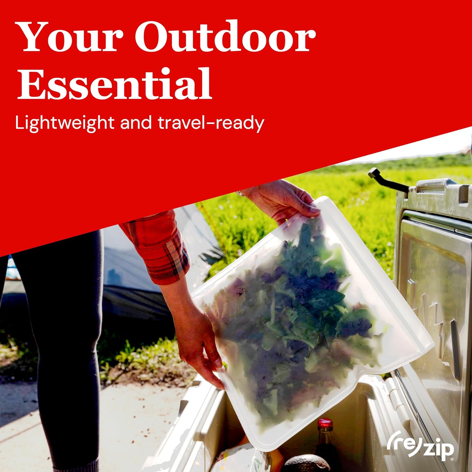 (re) zip 4 Gallon & 4 Half-Gallon Bags for Maximum Freshness | 8-Pack Food Storage Bag Kit | BPA-Free, Leakproof, Airtight, and Freezer-Safe PEVA | Ideal for Marinating and BBQ Prep