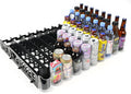 Visi-FAST Spring Push Drink Dispenser, Refrigerator Organizers and Storage for 12/16 oz Beverages, Bottles, and Cans, Drink Dispenser for Fridge, Commercial and Home, (Pack of 6)