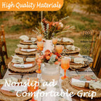 Plastic Wine Glasses，Plastic Goblets Vintage Style Cordial Drinking Glasses for Wedding Reception, Grand Event Party Supplies (48, Pumpkin orange)