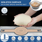 E-far 5 Quart Enameled Cast Iron Dutch Oven, 2 in 1 Dutch Oven Pot with Skillet Lid and Silicone Bread Sling, Ideal for Bread Baking, Cooking, Stewing, Frying, Induction & Oven Safe - Grey