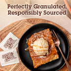 Sugar In The Raw Organic Granulated White Premium Cane Sugar, No Added Flavors or erythritol, Pure Natural Sweetener, Hot & Cold Drinks, Coffee, Tea, Vegan, Gluten-Free, Non-GMO, Bulk Sugar, 250 ct packets (2-Pack)