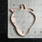 The Fussy Pup Strawberry Cookie Cutter 5 Inch