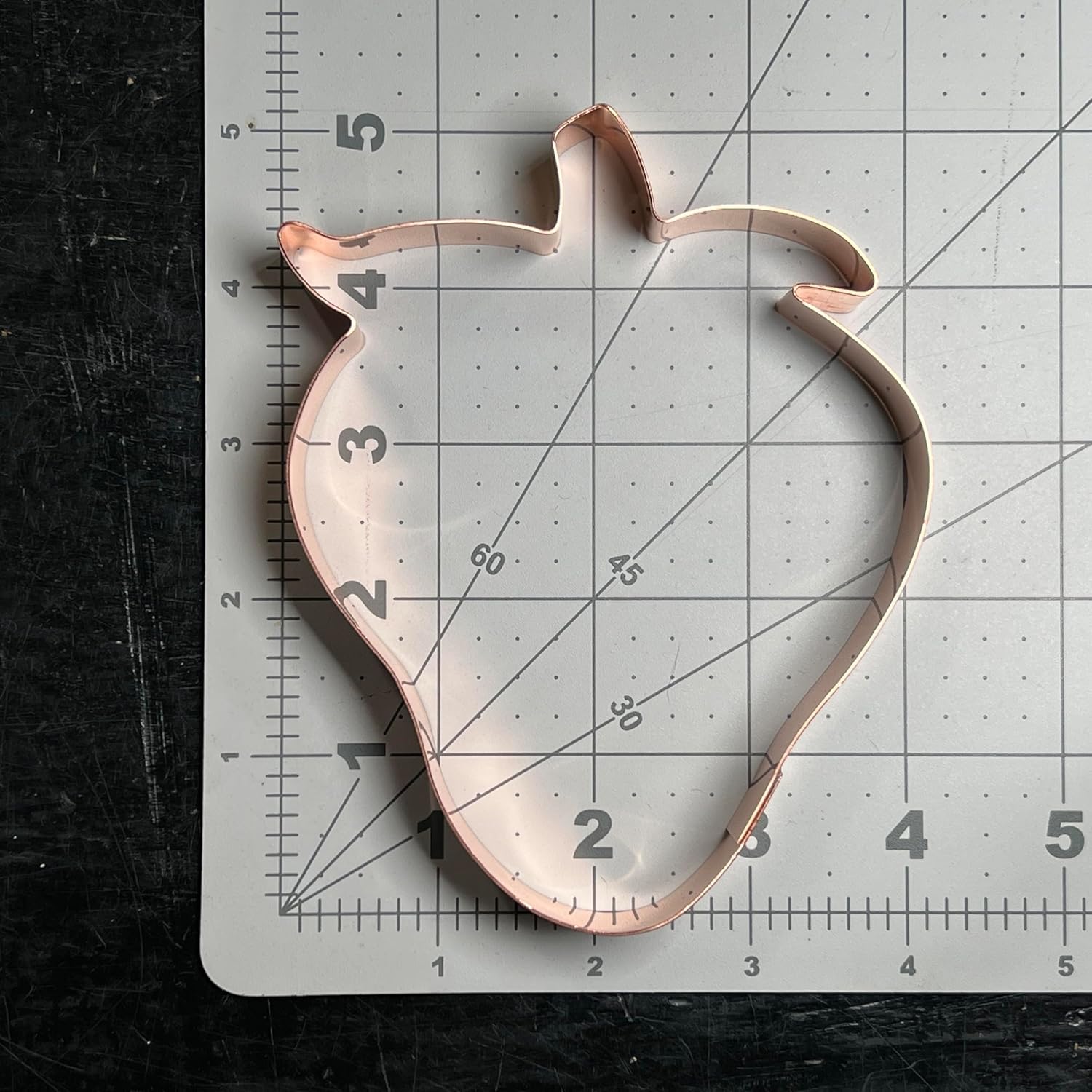 The Fussy Pup Strawberry Cookie Cutter 5 Inch