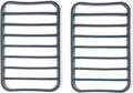 The Silicone Kitchen Silicone Roasting Rack Pan Extra Large, Dishwasher Safe, BPA Free, Non-Toxic, 7 in by 10.75 in, Navy, 2 Pack