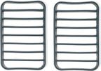 The Silicone Kitchen Silicone Roasting Rack Pan Extra Large, Dishwasher Safe, BPA Free, Non-Toxic, 7 in by 10.75 in, Navy, 2 Pack