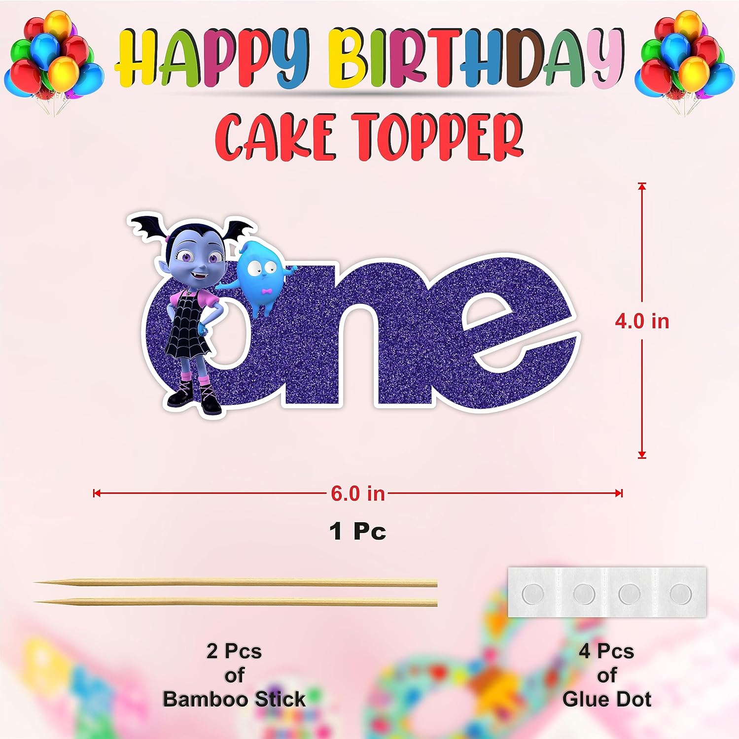 Seyal® Vamprina One Cake Topper
