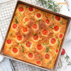 CHEFMADE 11-Inch Square Cake Pan, Non-Stick Deep Dish Bakeware for Oven Baking (Champagne Gold)