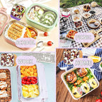 6Pack 6oz Stainless Steel Snack Containers for Kids, Easy Open Leak Proof Metal Toddler Snack Containers with Silicone Lids, Stackable Metal Toddler Lunch Box for School-U.S.Design Patent
