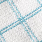T-FAL Premium Waffle Dish Cloths: Highly Absorbent, Super Soft Long Lasting - 100% Cotton, 12"x13" Flat Waffle Dish Towel for Cleaning & Drying Dishes, (4-Pack), Breeze