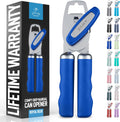 Zulay Kitchen Manual Can Opener with Bottle Opener with Turn Knob
