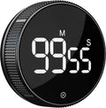 BlueSnail Kitchen Timer with LED Digital Display Smart Efficana for Home Classroom Gym Office, Volume and Brightness Adjustable Productivity Timer