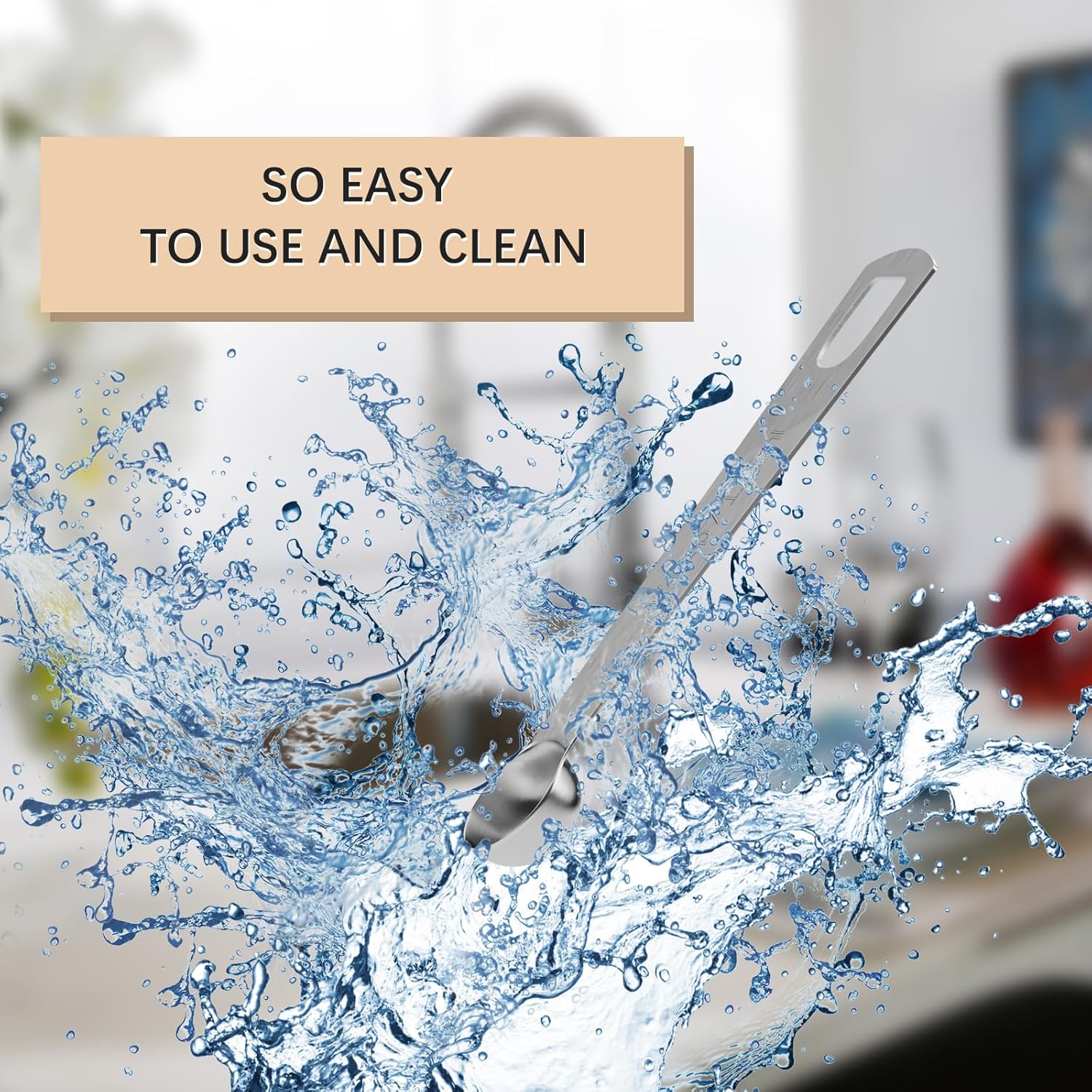 2PCS 1/4tsp (1.25ml) Single Measuring Spoon, Stainless Steel Individual Teaspoons Only