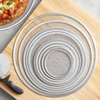 16-inch Aluminum Pizza Screen | Commercial Grade Pizza/Baking Screen for Oven | Pizza Baking Tray for Home And Restaurant | Round, Aluminum, 16-inch [1PK]