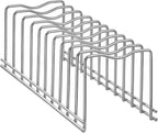 Slideep Pot Pan Lid Holder Drying Rack, Bakeware Lid Storage Organizer, Pantry and Cabinet Holder
