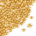 Gold Star Sprinkles for Cake Decorating, Edible Star Sugar Candy, Mix Size, Baking For Cupcakes, Decorating, Cookies, Donuts, Wedding Party, Holiday, 150g/5.29oz