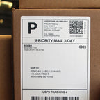 Buhbo Compatible with DYMO LabelWriter 4XL 4" x 6" Shipping Label 1744907, White (2 Pack / 220 Labels Per Roll)