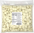 Merckens Coating Melting Wafers White 5 pounds melting chocolate, 80 Ounce