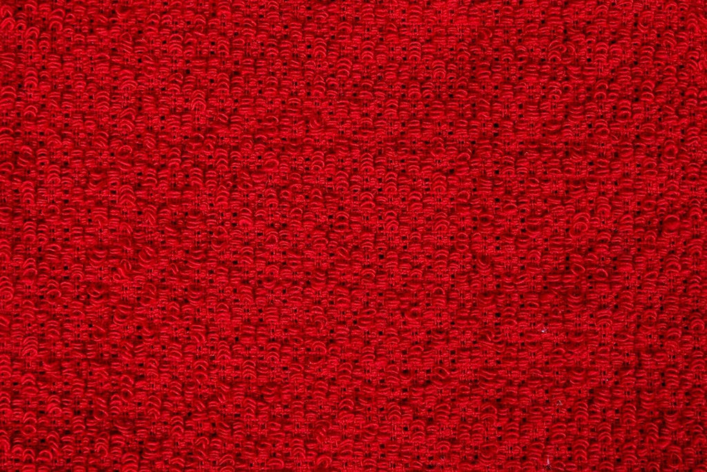 Amour Infini Kitchen Towels Pack of 4 - Absorbent, Quick Drying Premium Cotton Tea Towel - Kitchen Linens 16x28 Inch Dish Towels with Hanging Loop (Red)