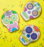 Sugar Skull Cookie Cutter, Food Grade Premium Stainless Steel, Dishwasher Safe