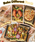 Katbite 12x16 Inch Parchment Paper Sheets, Pre cut Unbleached Baking Paper, Heavy Duty & Non-stick for Half Sheet Baking, Cooking, Grilling Wrapping Foods
