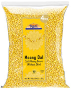 Rani Moong Dal (Split Mung Beans Without Skin) Lentils Indian 64oz (4lbs) 1.81kg Bulk ~ All Natural | Gluten Friendly | Non-GMO | Kosher | Vegan | Indian Origin