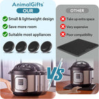 Appliance Sliders for Kitchen Black 24 PCS Self-Adhesive Small Kitchen Appliance Slider Hacks Easy to MovIing & Space Saving Must Have Gadgets Mixer Accessories for countertop