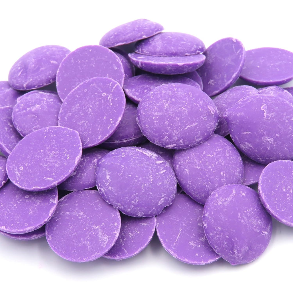 MERCKENS Coating Wafers, Orchid Color Melting Chocolate, 1 Pound Package