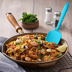 Silicone Spatula 3-piece Set, Ergonomic Handle High Heat-Resistant Spatulas, Non-stick Rubber Spatulas with Stainless Steel Core